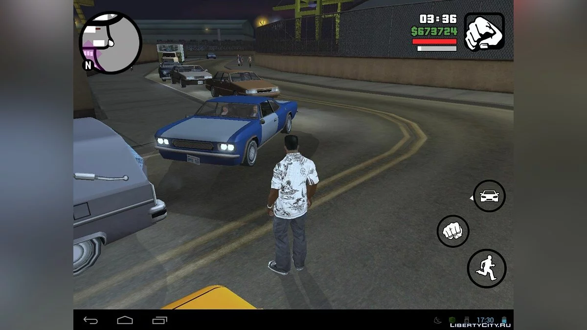 Бета транспорт 1.0 / GTA San Andreas (iOS, Android)