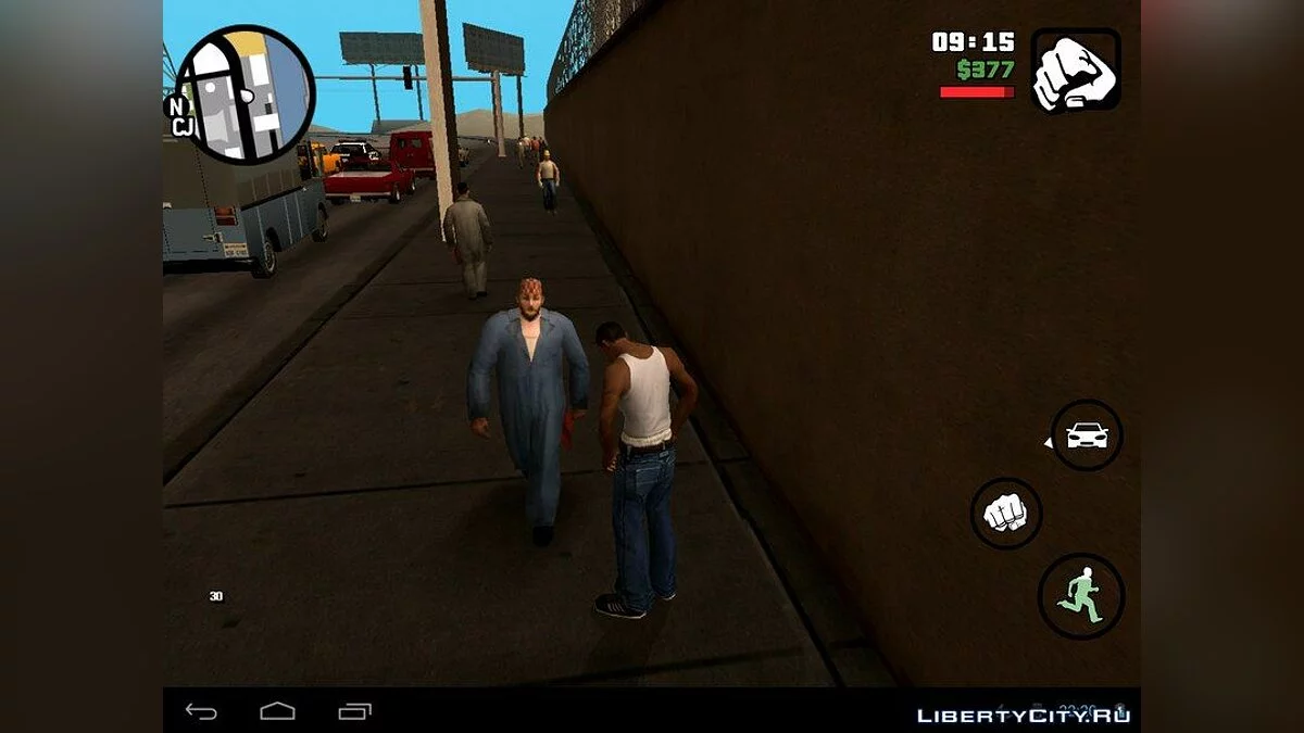 Бета пешеходы (Android) / GTA San Andreas (iOS, Android)