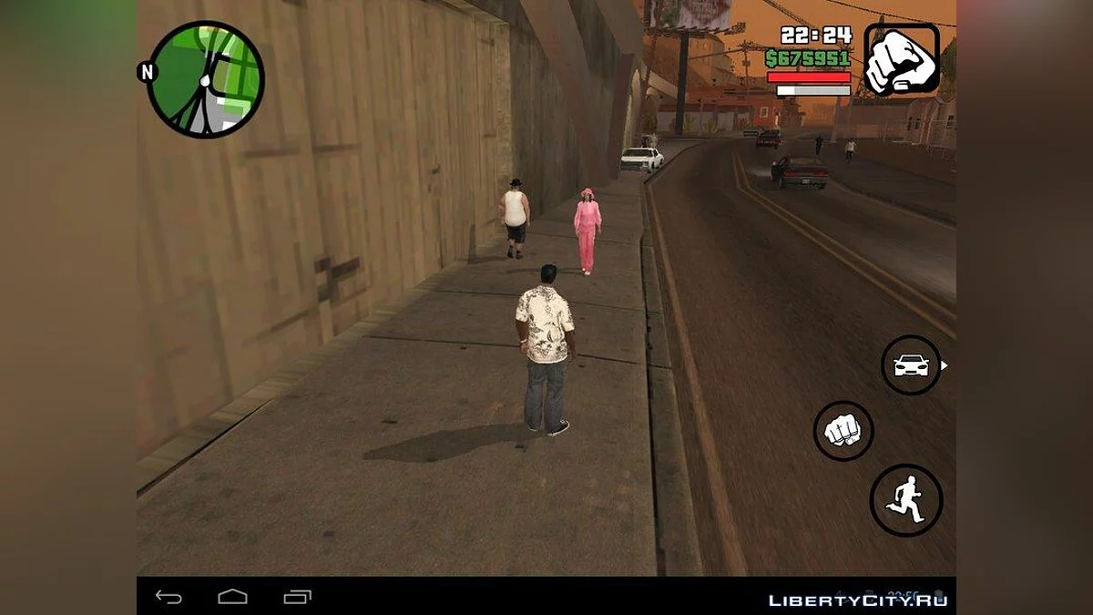 Бета пешеходы (Android) / GTA San Andreas (iOS, Android)