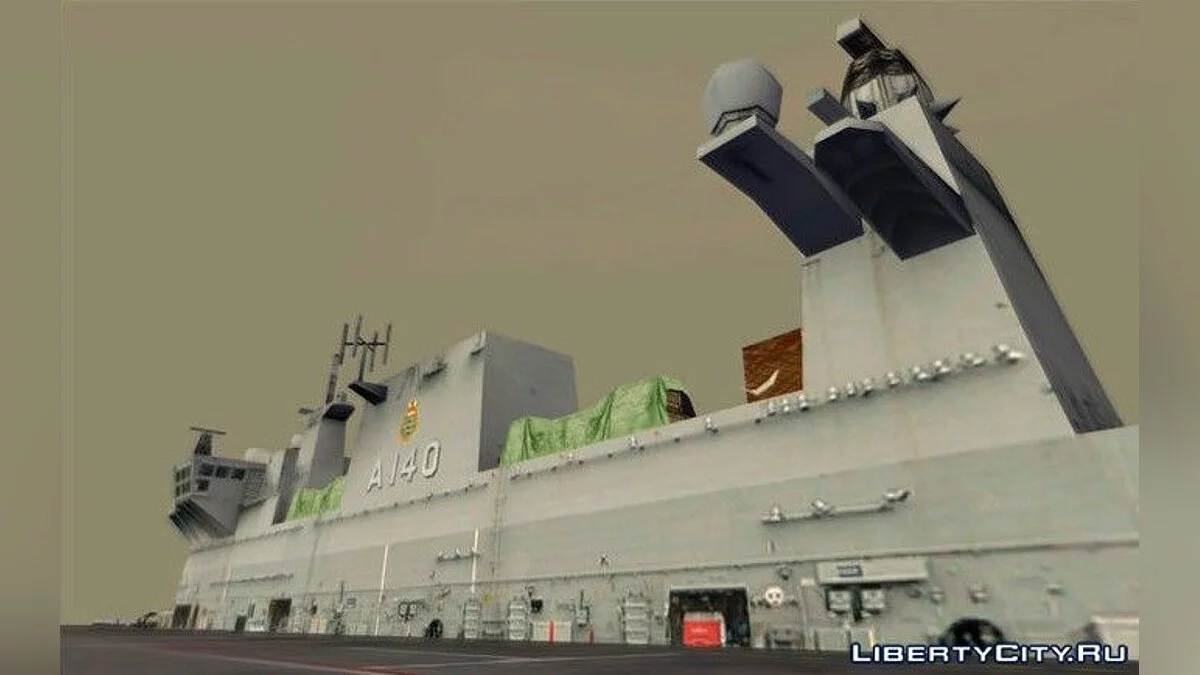 A140 PHM Atlantico - Авианосец / GTA San Andreas (iOS, Android)