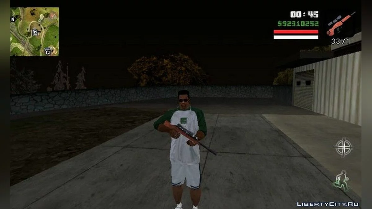 Цветная картинка оружия / GTA San Andreas (iOS, Android)
