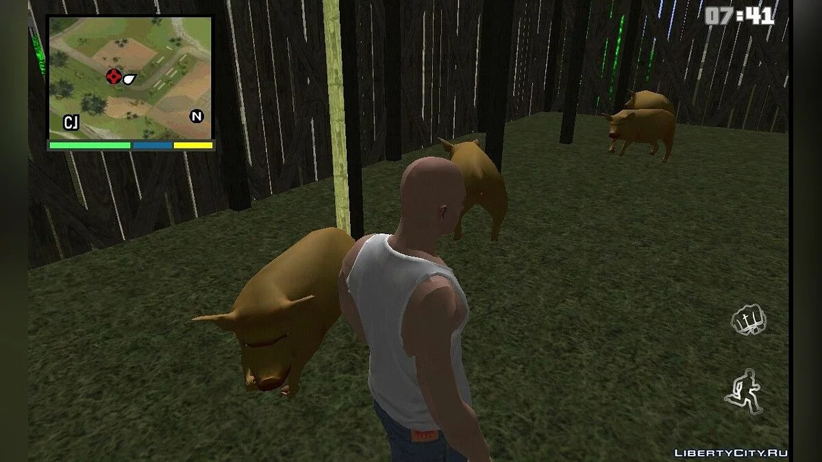 Деревенская жизнь / GTA San Andreas (iOS, Android)