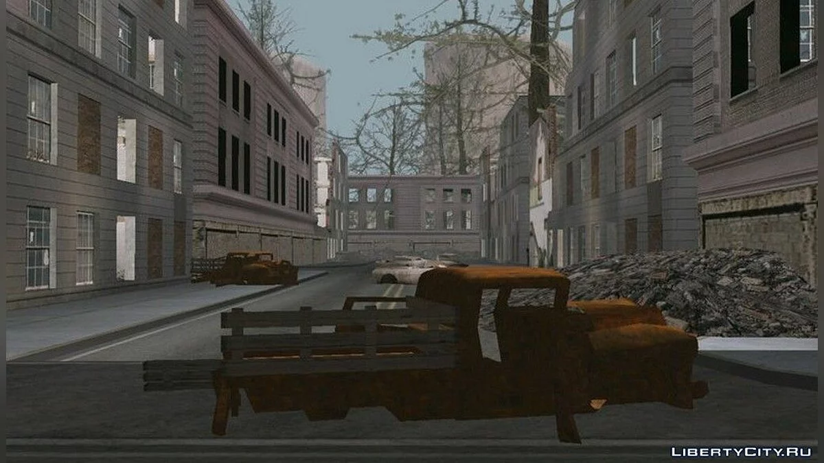 Модпак \"Заброшенные районы\" / GTA San Andreas (iOS, Android)