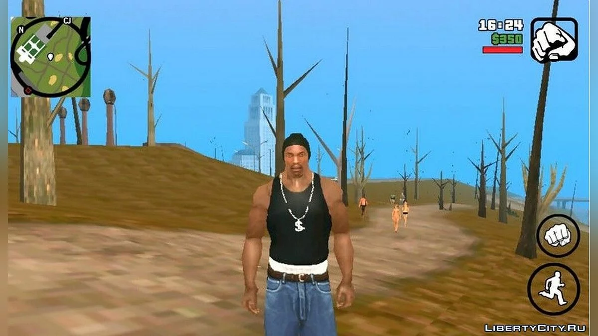 Vegetation OFF (v1.4b) - повышение FPS / GTA San Andreas (iOS, Android)