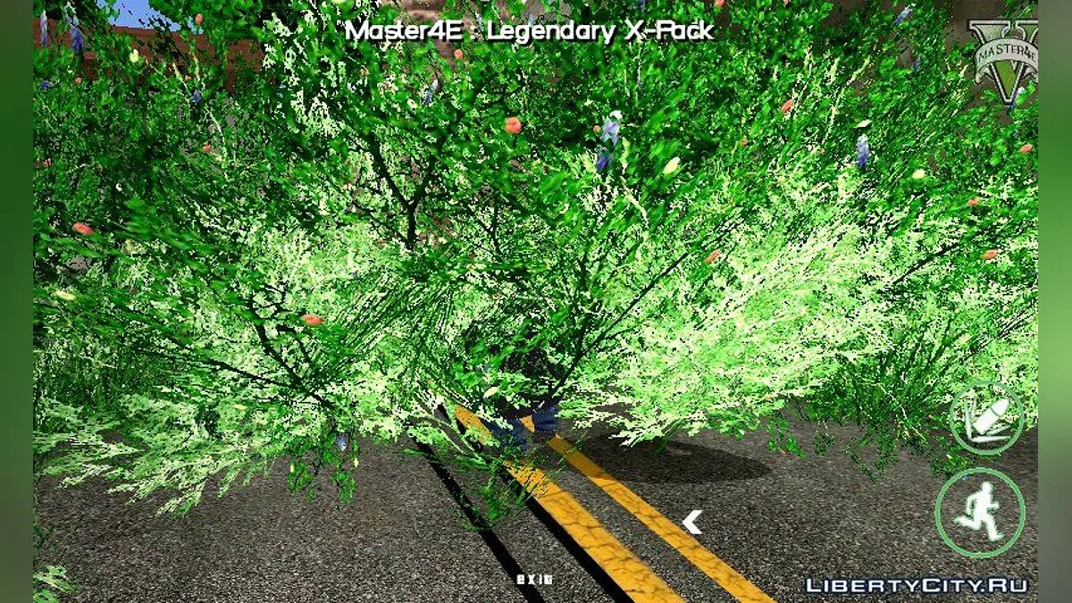 Новая растительность высокого качества / GTA San Andreas (iOS, Android)