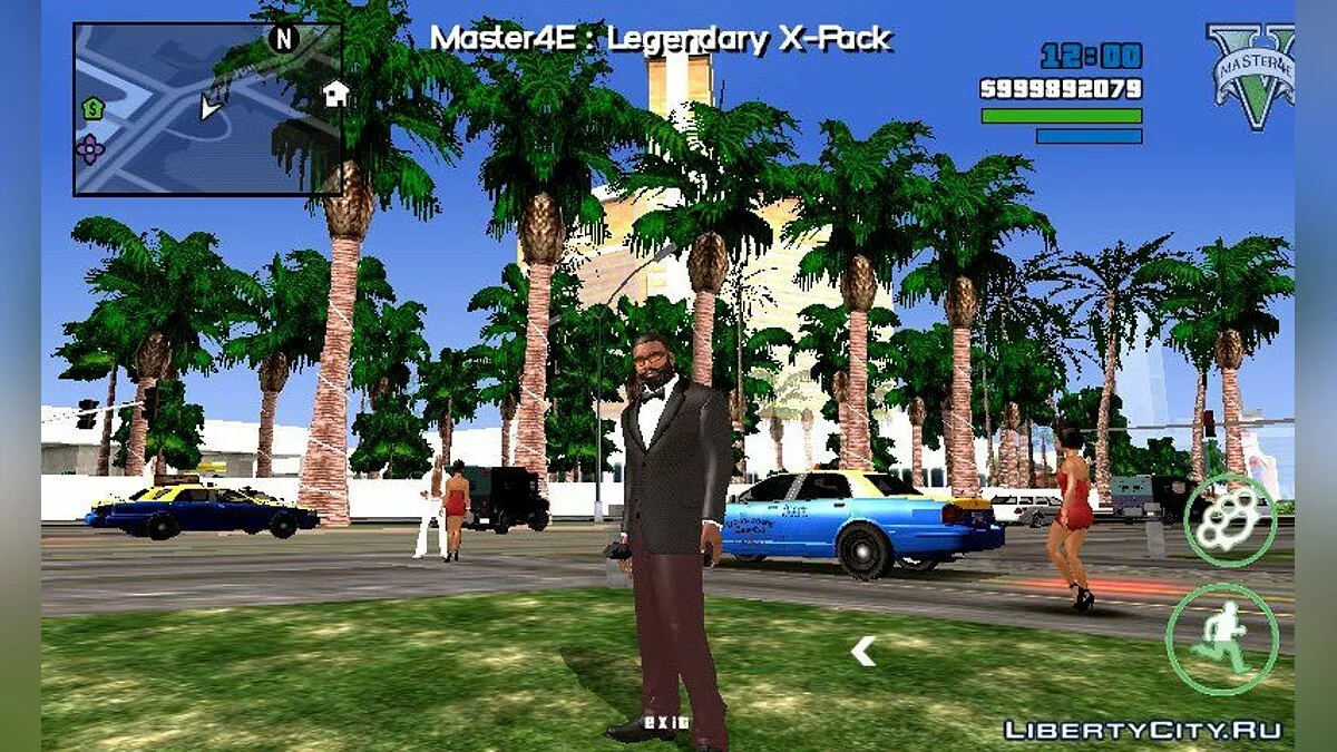 Новая растительность высокого качества / GTA San Andreas (iOS, Android)