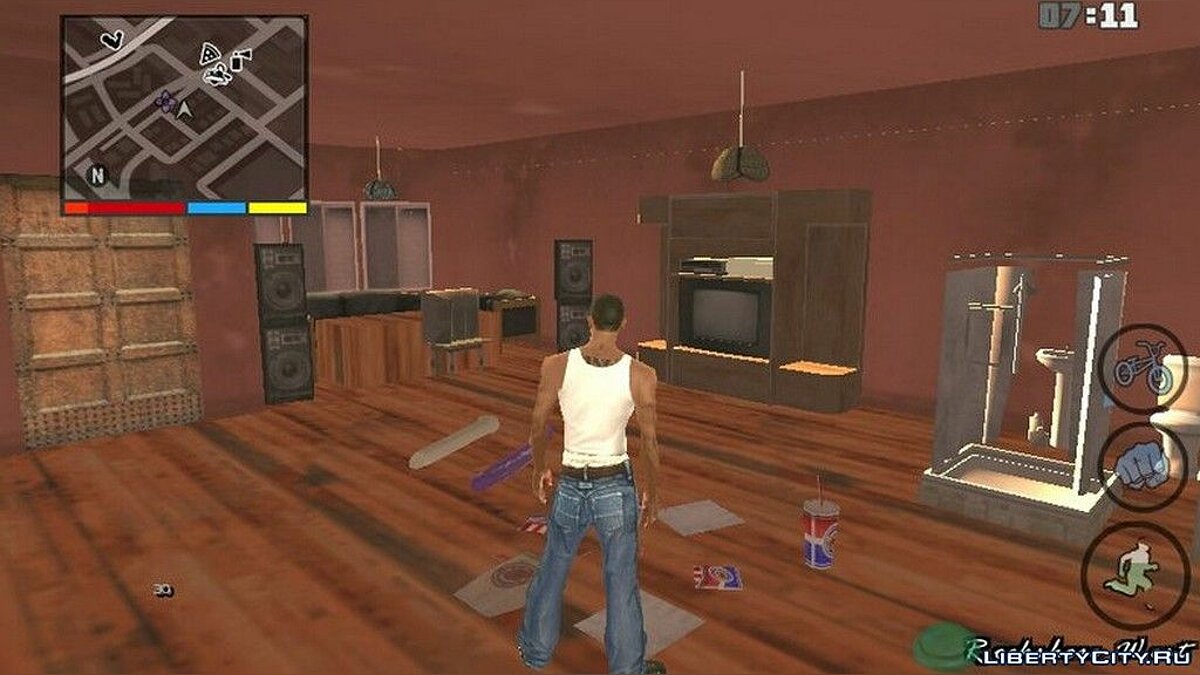 Скачать Открытый дом Биг Смоука для GTA San Andreas (iOS, Android)