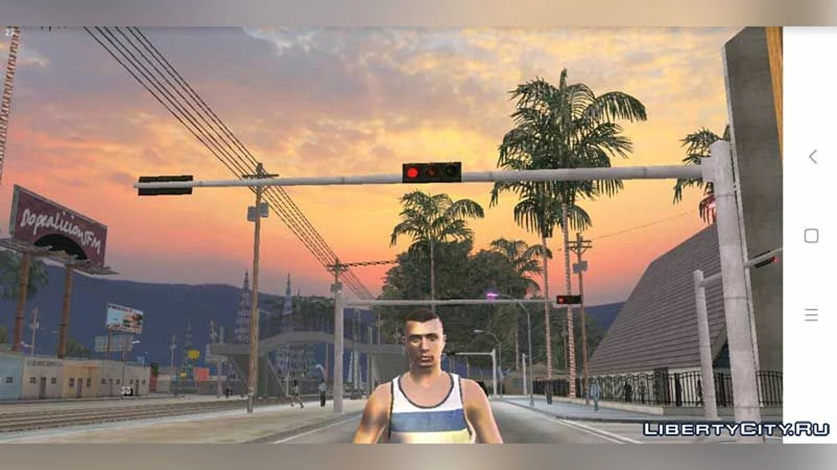Реалистичное небо 4K HD / GTA San Andreas (iOS, Android)