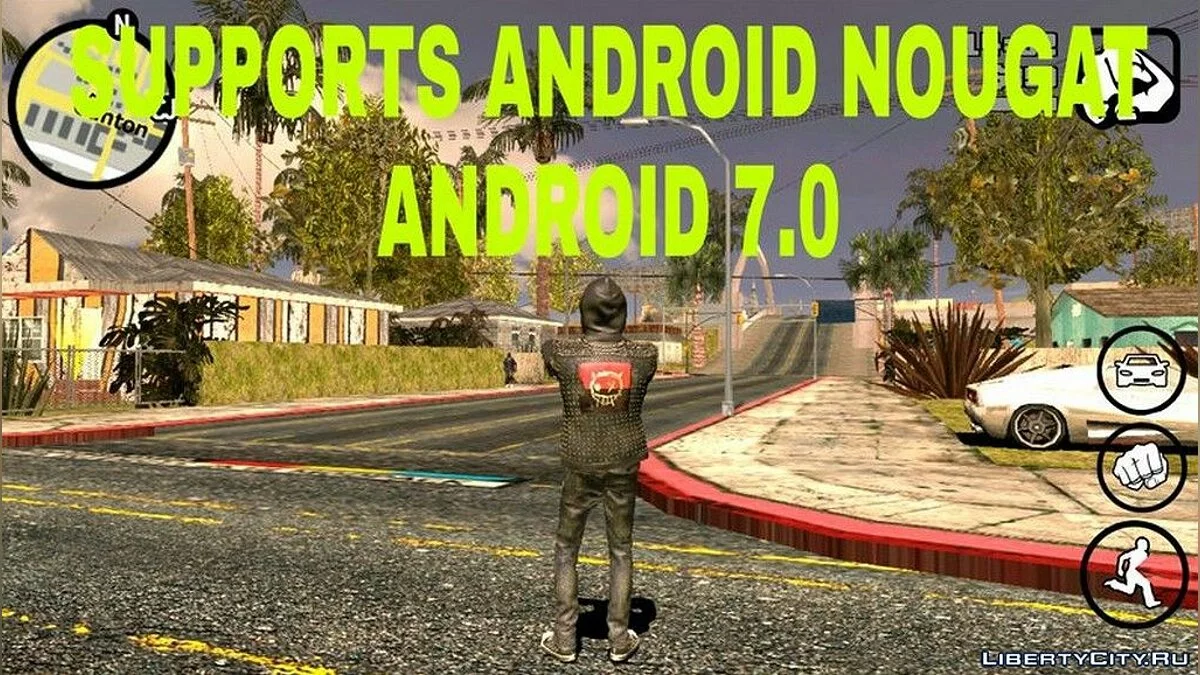 Реалистичное небо в ультра высоком качестве / GTA San Andreas (iOS, Android)