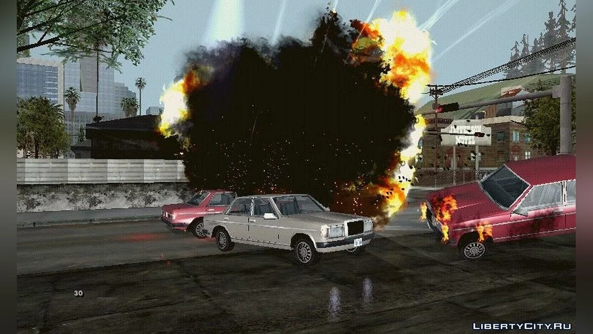 Новые реалистичные эффекты / GTA San Andreas (iOS, Android)