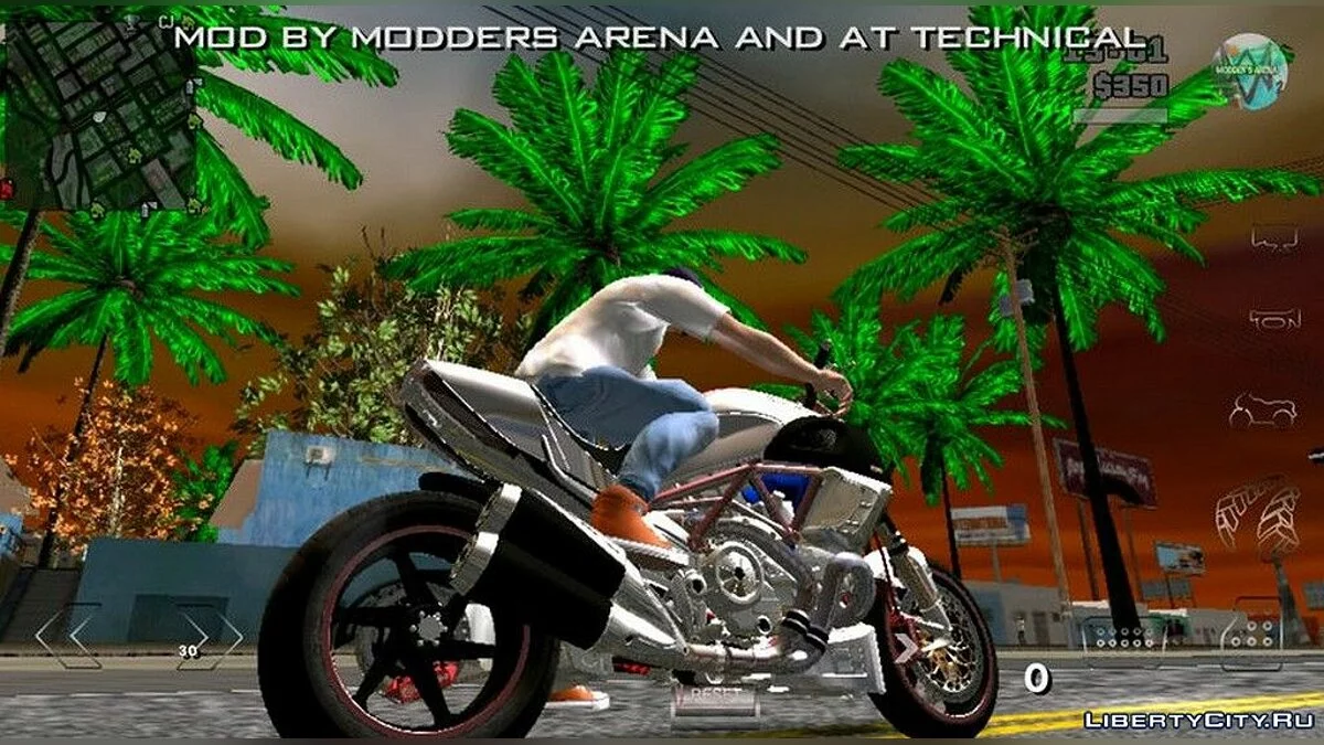 Реалистичное небо в 4K / GTA San Andreas (iOS, Android)