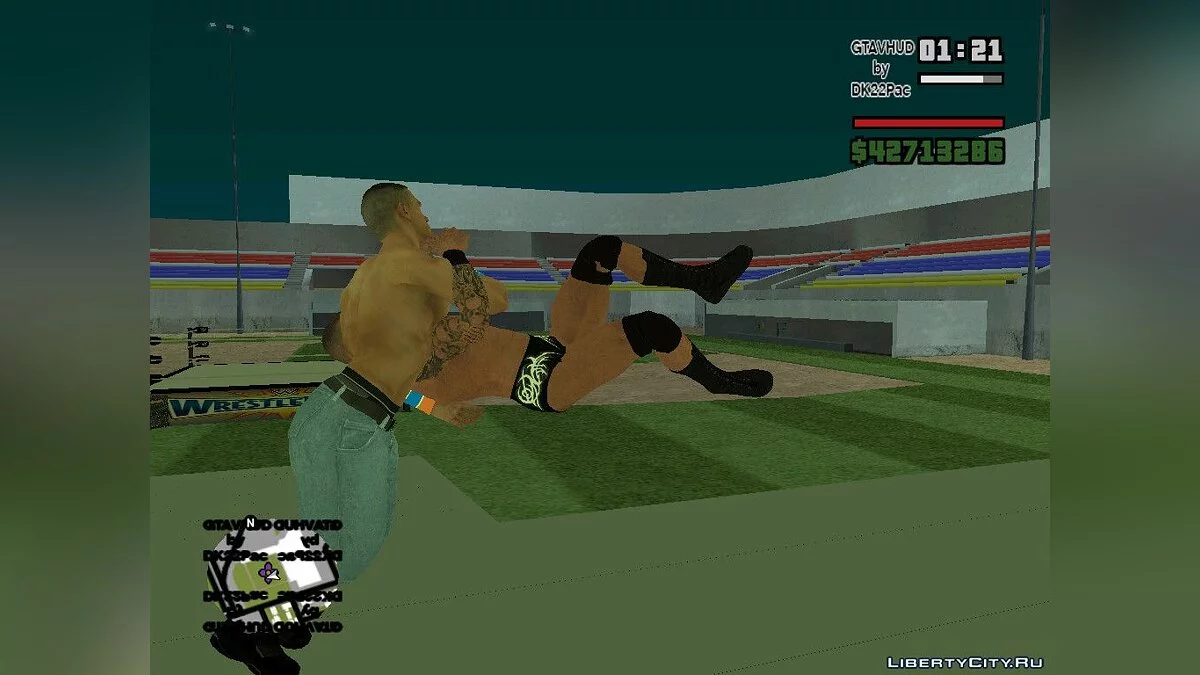Ринг Wrestlemania 33 / GTA San Andreas (iOS, Android)
