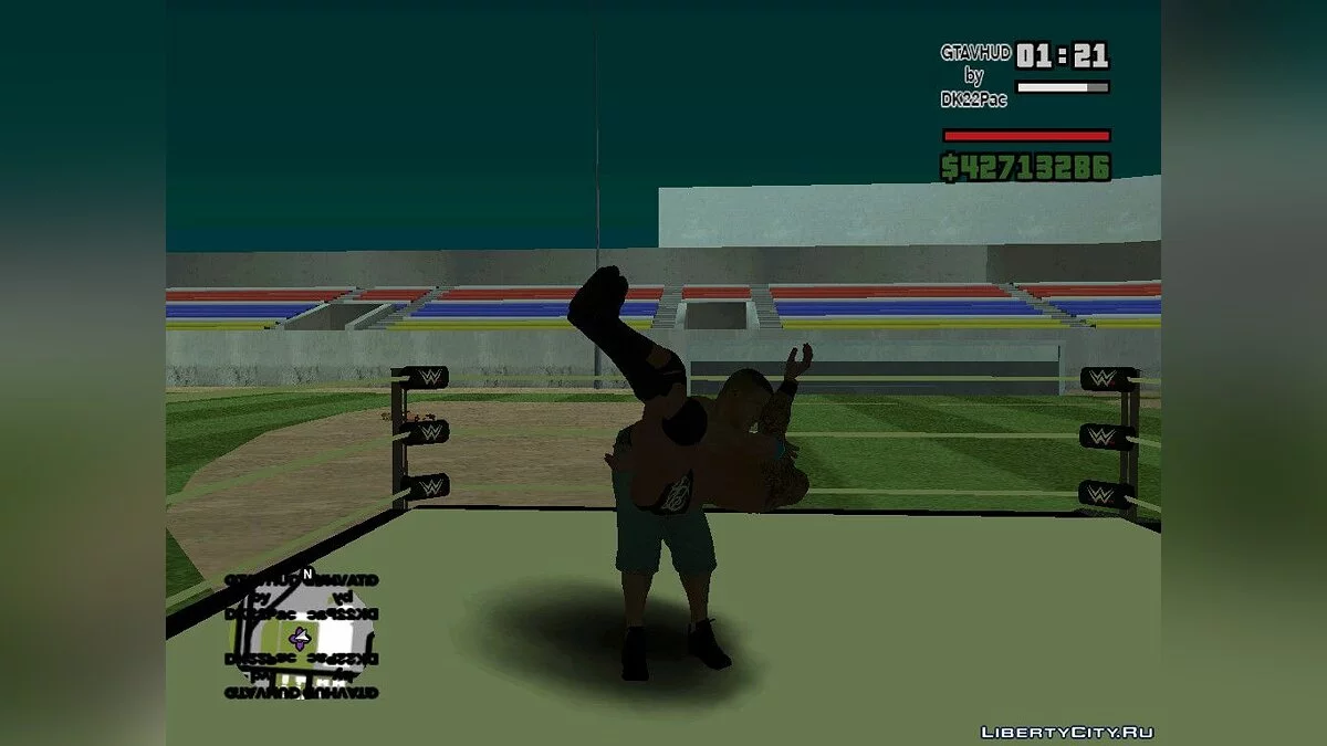 Ринг Wrestlemania 33 / GTA San Andreas (iOS, Android)