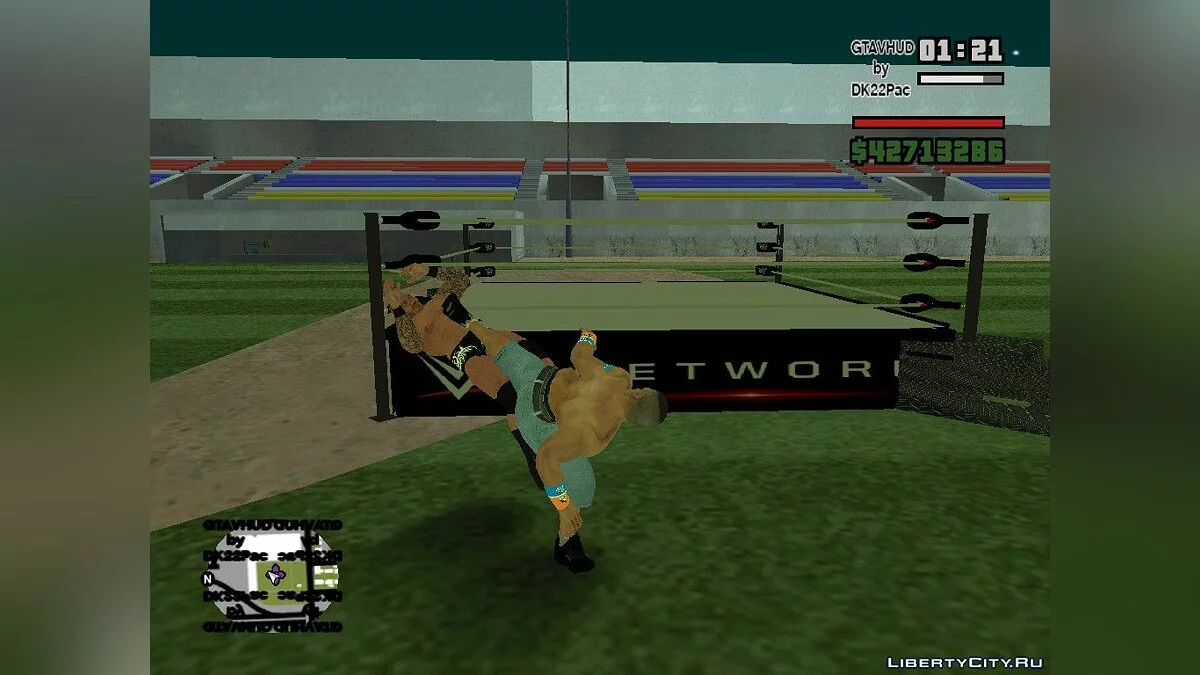 Ринг Wrestlemania 33 / GTA San Andreas (iOS, Android)