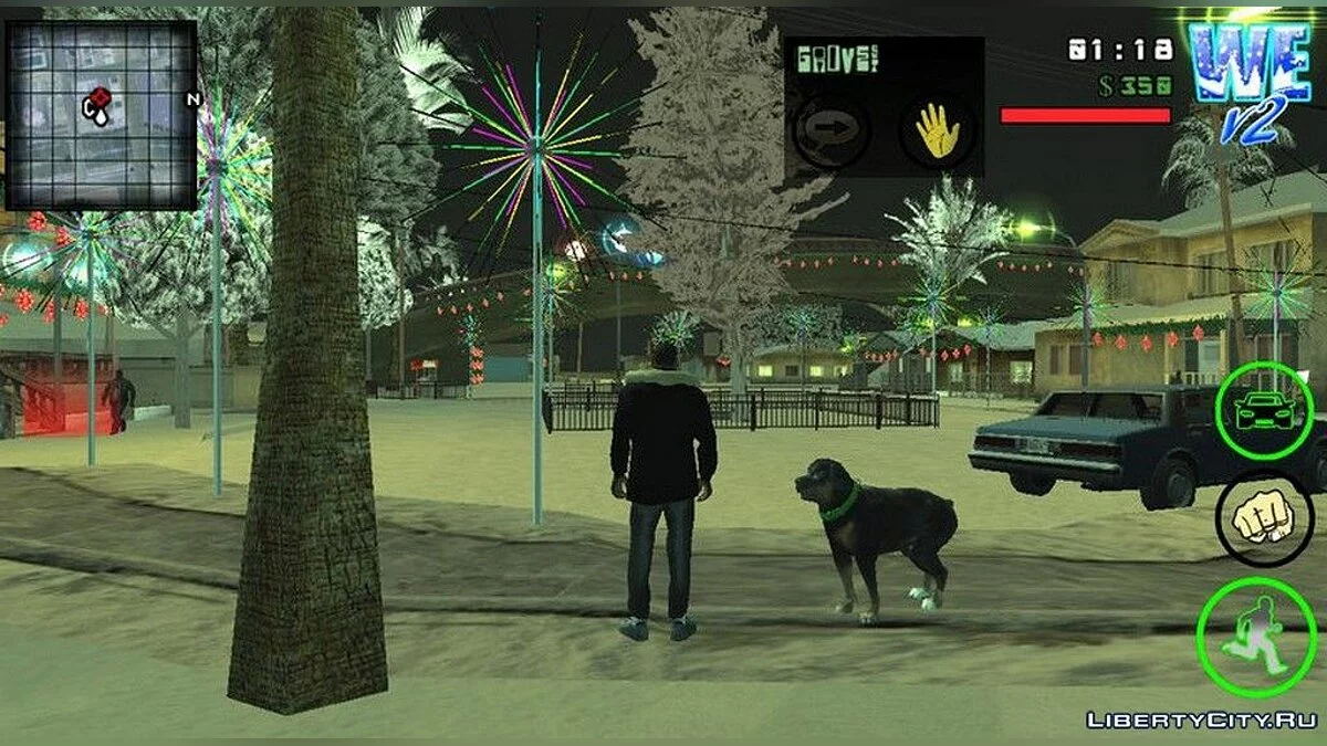 Рождество на Гроув-стрит / GTA San Andreas (iOS, Android)