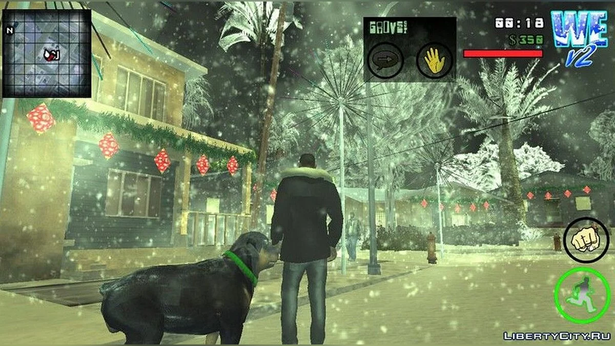 Рождество на Гроув-стрит / GTA San Andreas (iOS, Android)