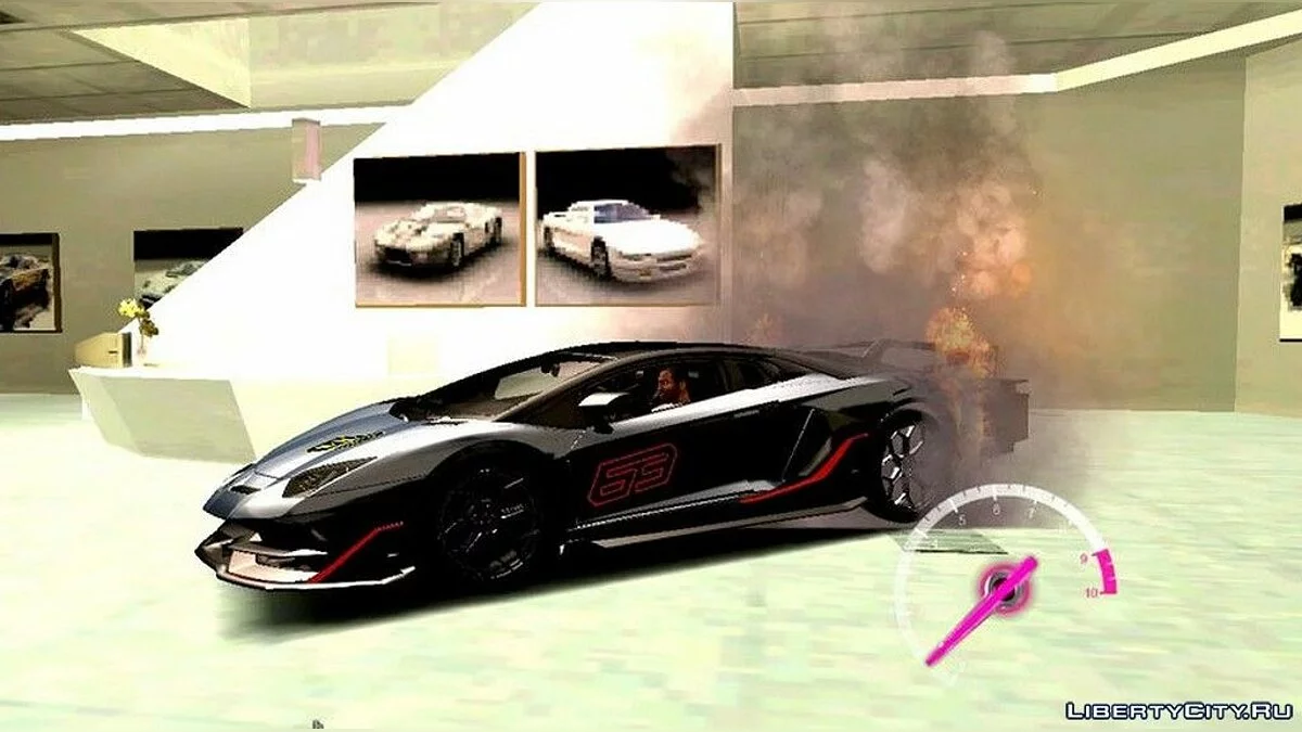Спидометр из Forza Horizon 3 / GTA San Andreas (iOS, Android)