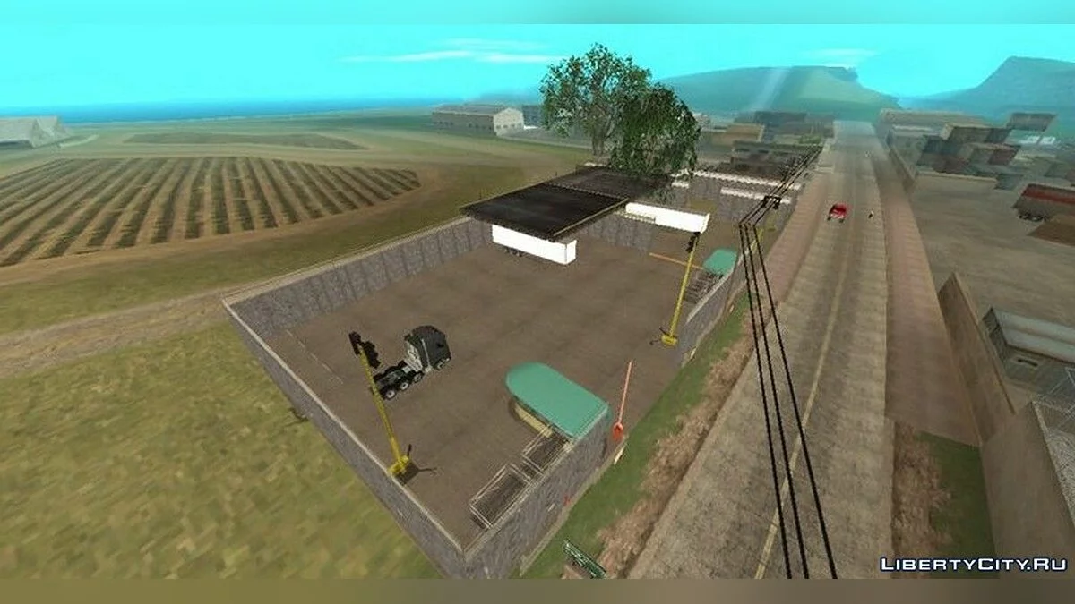 Транспортный терминал для трейлеров / GTA San Andreas (iOS, Android)