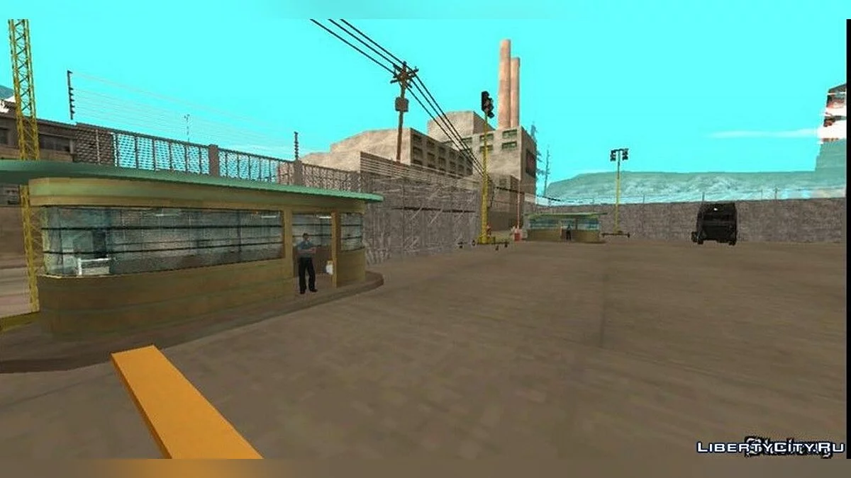 Транспортный терминал для трейлеров / GTA San Andreas (iOS, Android)