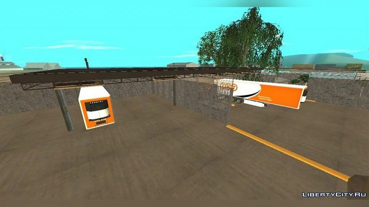 Транспортный терминал для трейлеров / GTA San Andreas (iOS, Android)
