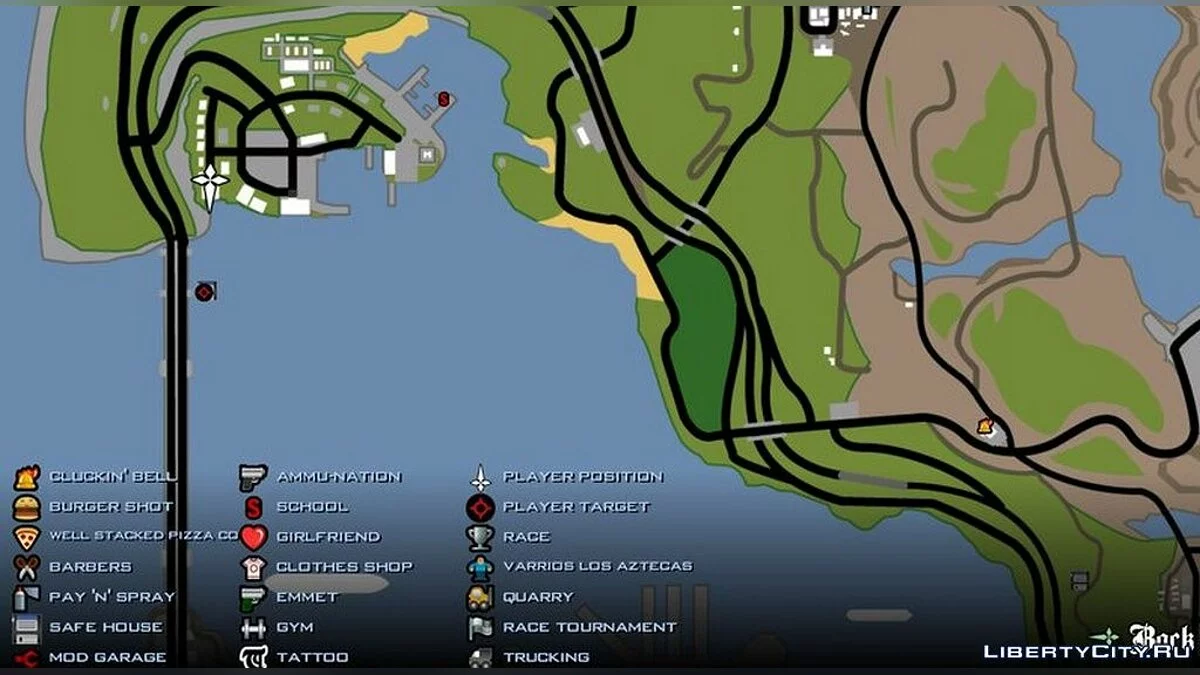 Дом в Бэй Сайд / GTA San Andreas (iOS, Android)