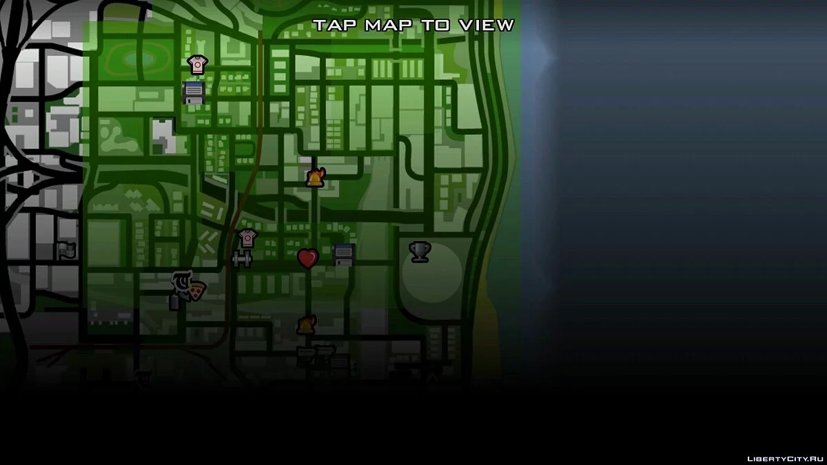 Новые настройки трафика (оживленное движение) / GTA San Andreas (iOS, Android)
