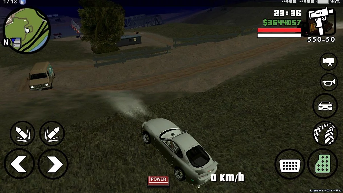 Новые настройки трафика (оживленное движение) / GTA San Andreas (iOS, Android)
