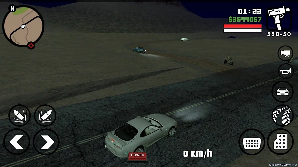 Новые настройки трафика (оживленное движение) / GTA San Andreas (iOS, Android)