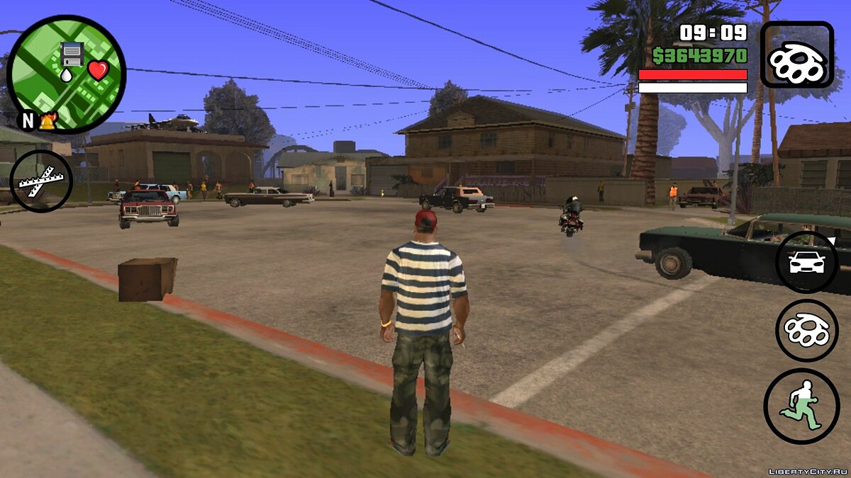 Скачать Новые настройки трафика (оживленное движение) для GTA San Andreas  (iOS, Android)