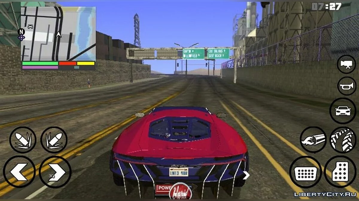 Прямоугольный радар / GTA San Andreas (iOS, Android)