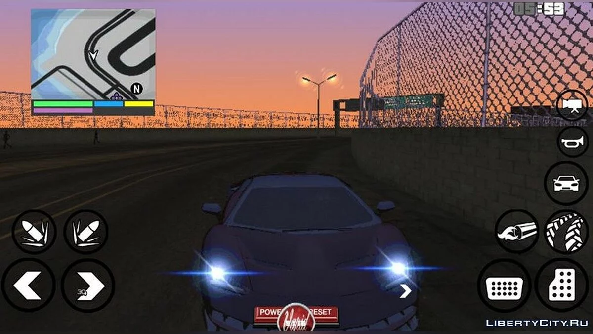 Прямоугольный радар / GTA San Andreas (iOS, Android)