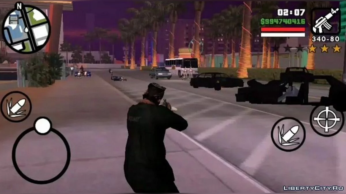 Улучшение оружия / GTA San Andreas (iOS, Android)