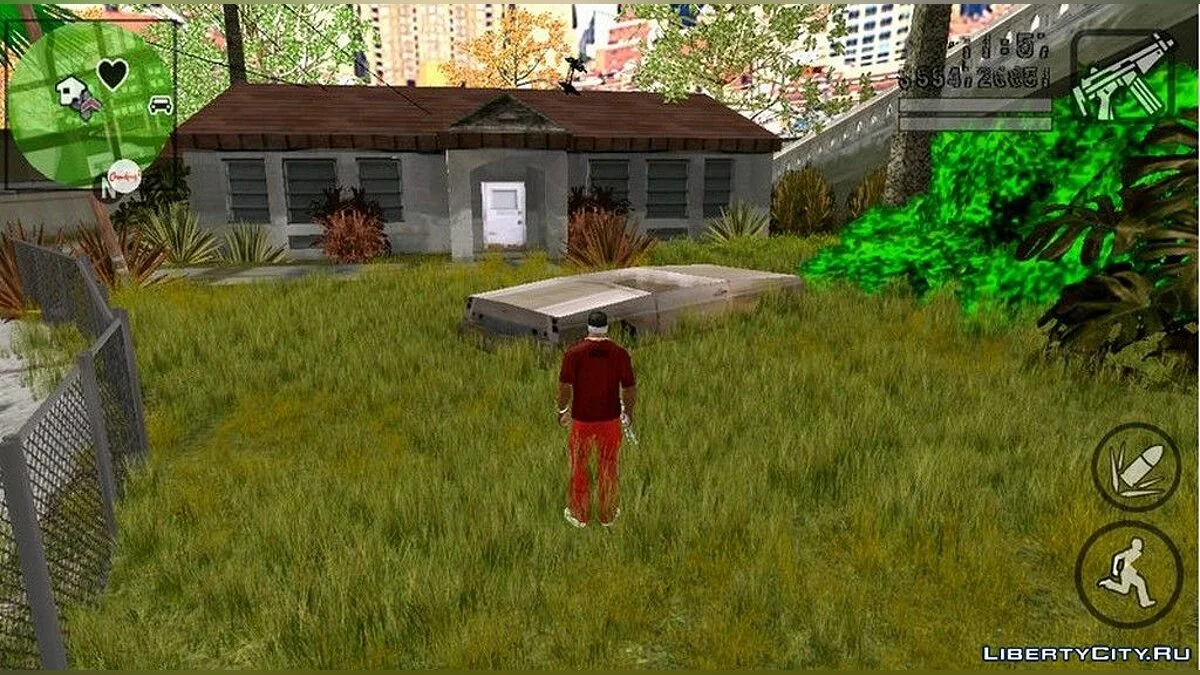 Увеличение растительности / GTA San Andreas (iOS, Android)