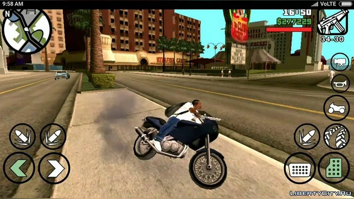 Зеленый рюкзак / GTA San Andreas (iOS, Android)