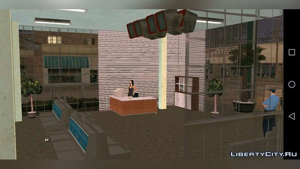 Автовокзал в деревне Palomino Creeck / GTA San Andreas (iOS, Android)