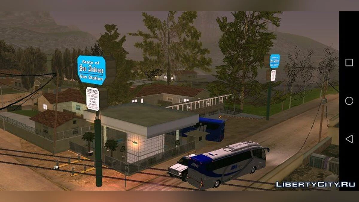 Автовокзал в деревне Palomino Creeck / GTA San Andreas (iOS, Android)