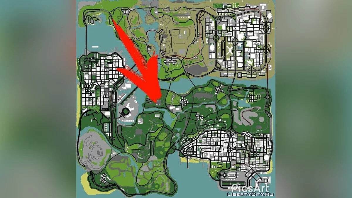 Лесопилка / GTA San Andreas (iOS, Android)