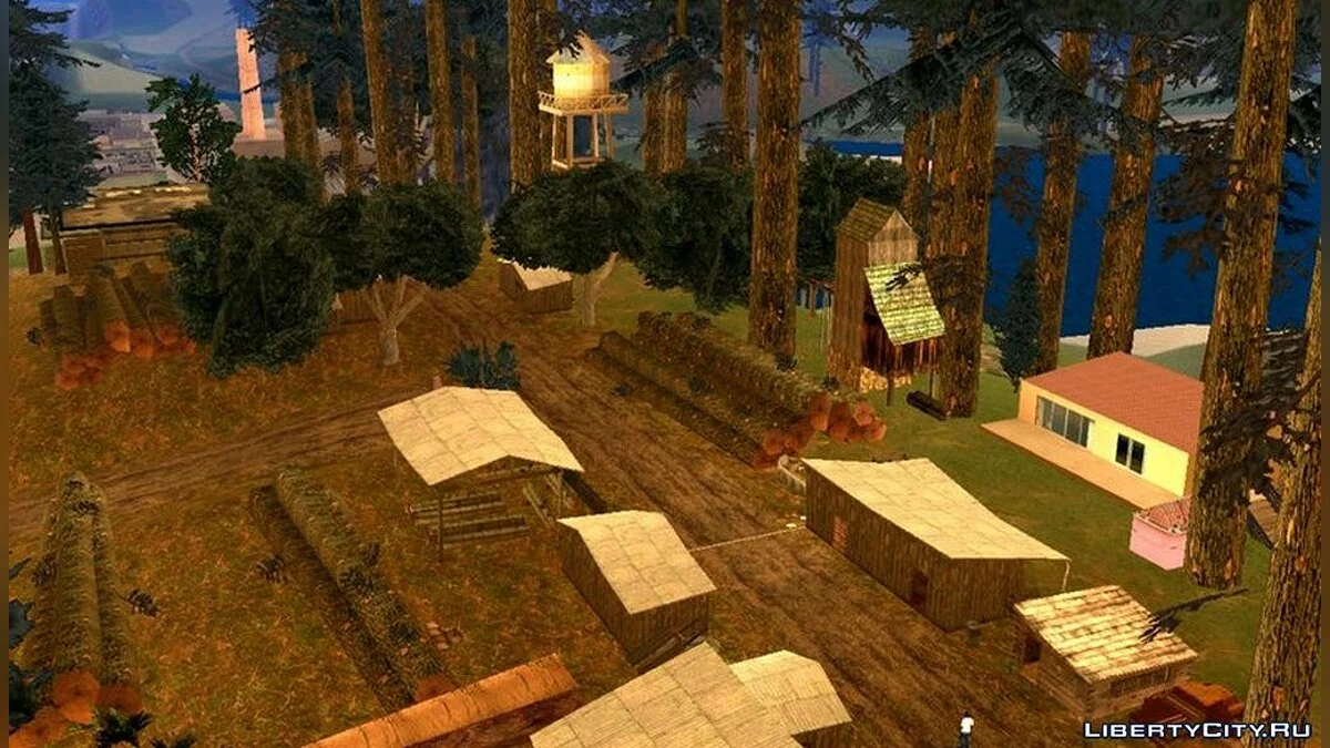 Лесопилка / GTA San Andreas (iOS, Android)