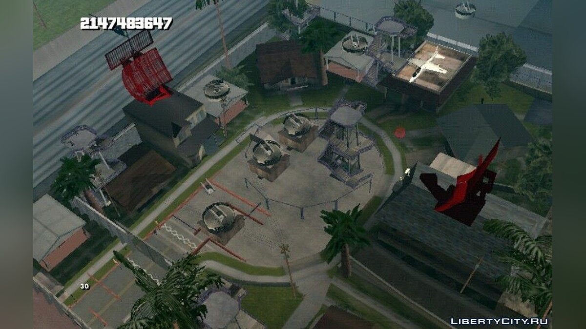 Скачать Новая военная база на Гроув-стрит для GTA San Andreas (iOS, Android)