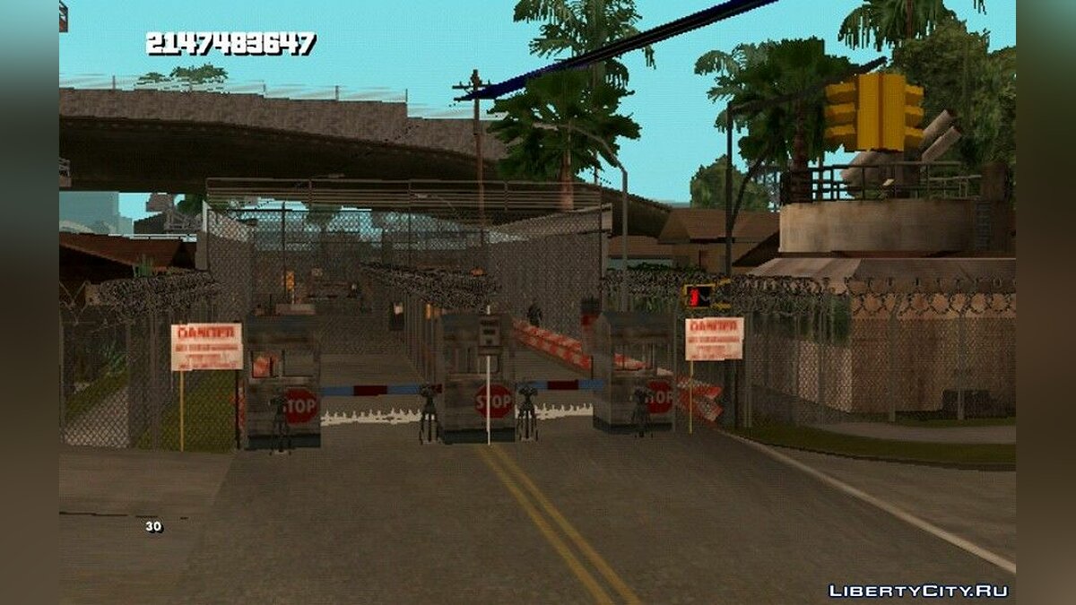 Скачать Новая военная база на Гроув-стрит для GTA San Andreas (iOS, Android)