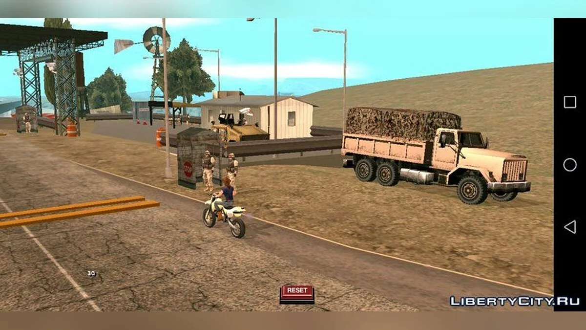 Военная ревизионная точка / GTA San Andreas (iOS, Android)