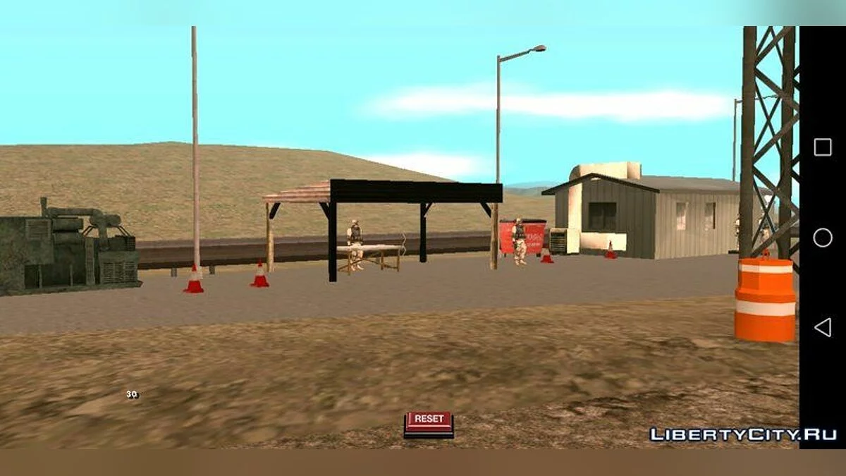 Военная ревизионная точка / GTA San Andreas (iOS, Android)