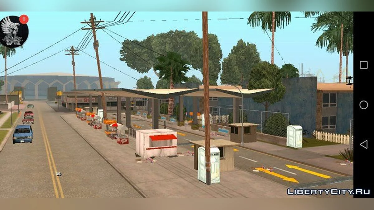 Вокзал в Los Santos / GTA San Andreas (iOS, Android)