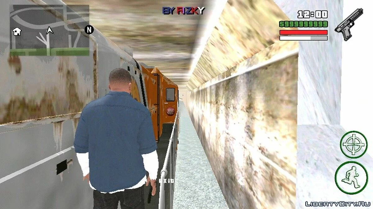 Поезд из GTA 5 / GTA San Andreas (iOS, Android)