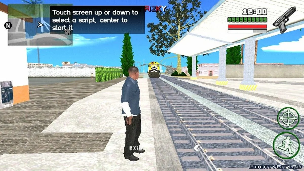 Поезд из GTA 5 / GTA San Andreas (iOS, Android)