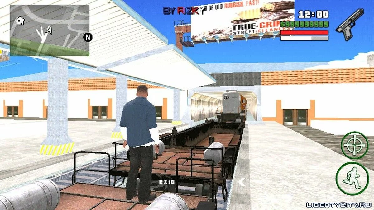 Поезд из GTA 5 / GTA San Andreas (iOS, Android)