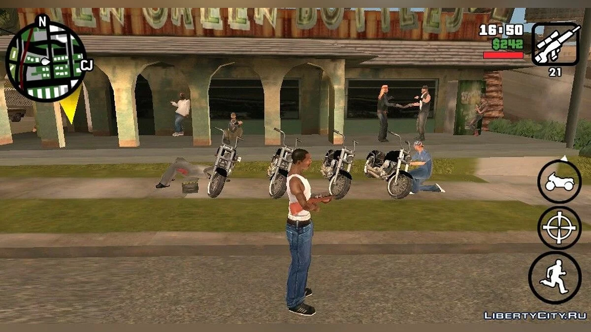 Реалистичный бар "Ten Green Bottles" / GTA San Andreas (iOS, Android)