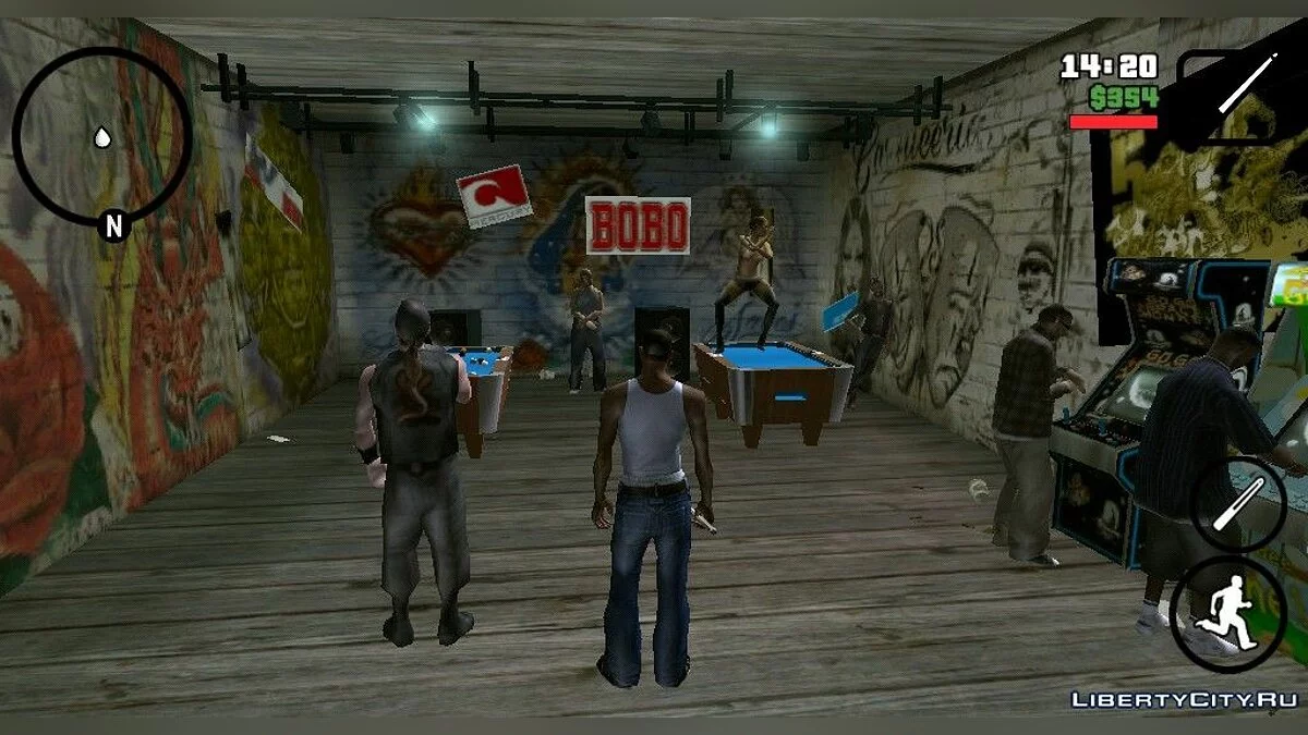Реалистичный бар "Ten Green Bottles" / GTA San Andreas (iOS, Android)