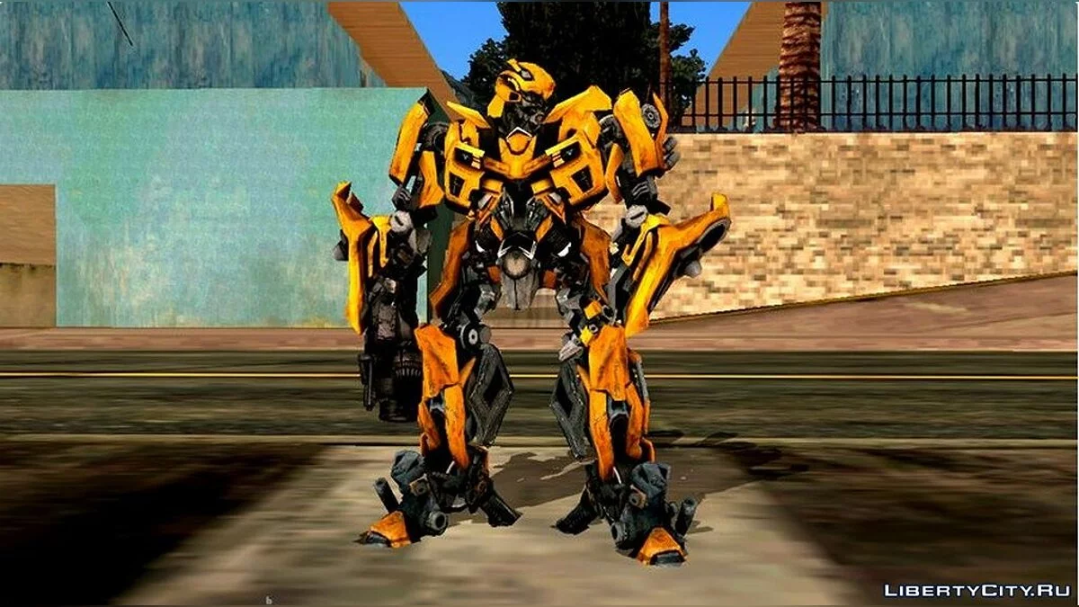 Трансформер Бамблби мод / GTA San Andreas (iOS, Android)