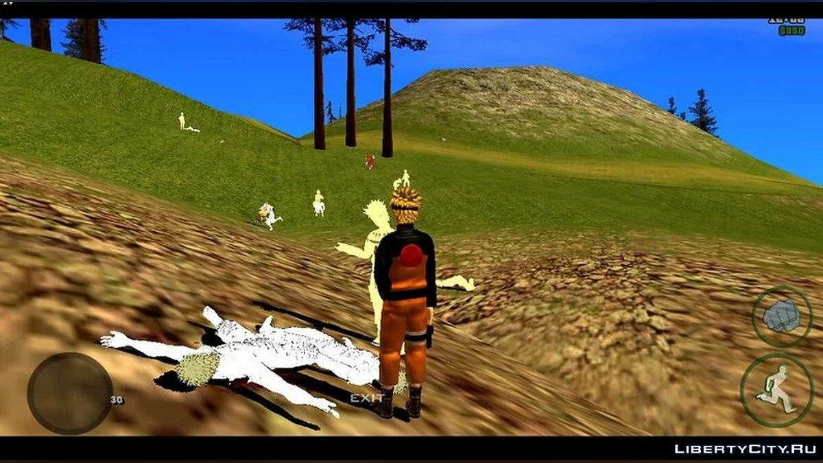 Война Шиноби / GTA San Andreas (iOS, Android)